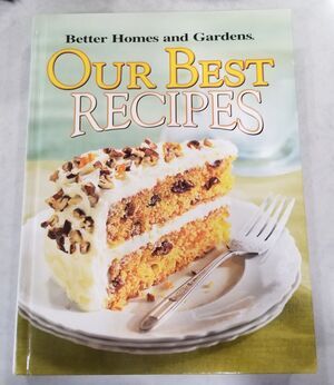 2005 Better Homes & Gardens Our Best Recipes – Hardcover Cookbook